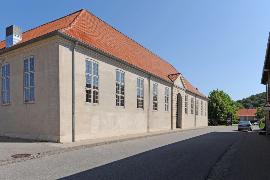 Gjethuset Sydfløjen rummer udstillingssal.