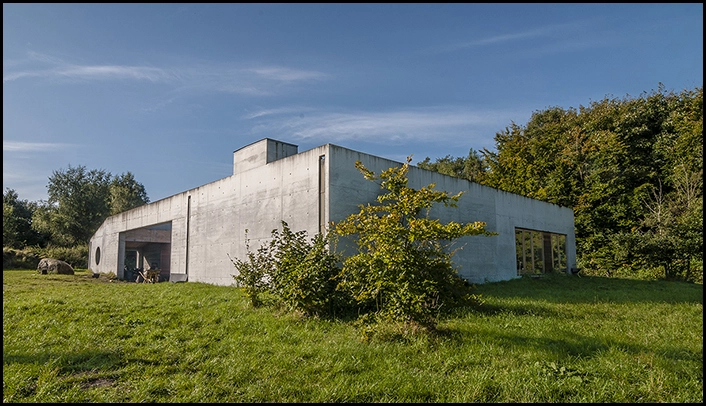 Spejderhuset Hindemosen Set fra nordøst