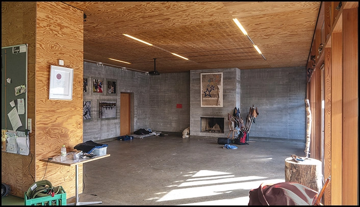 Spejderhuset Hindemosen Opholdsrum