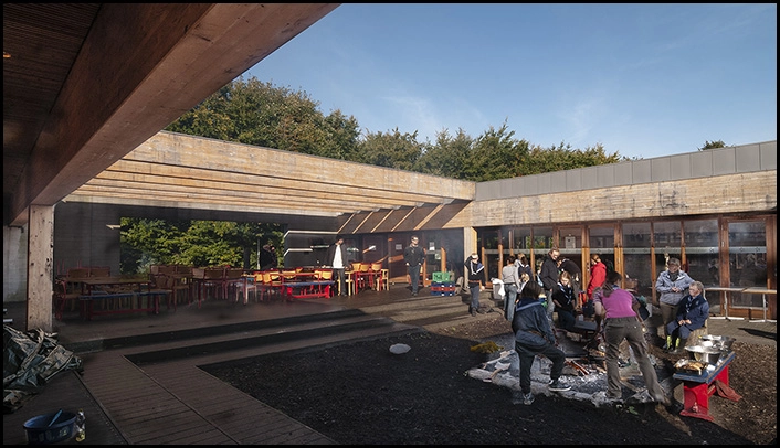 Spejderhuset Hindemosen Bålplads