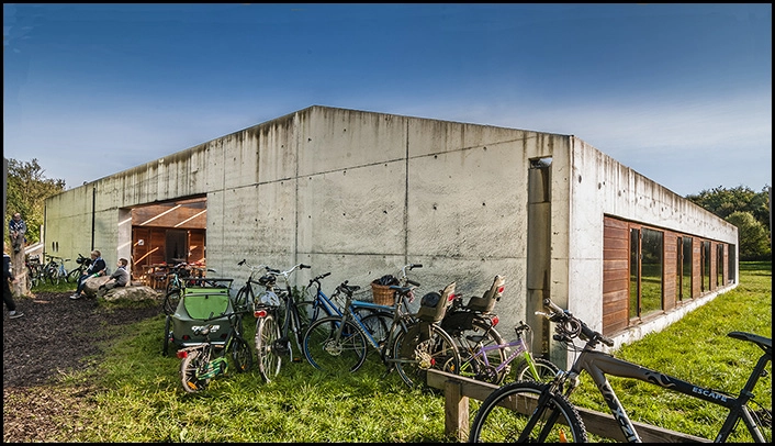 Spejderhuset Hindemosen Indgang