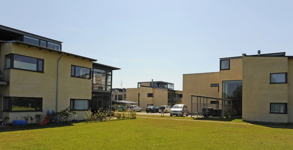 Krudttårnsbakken Facader mod nordvest