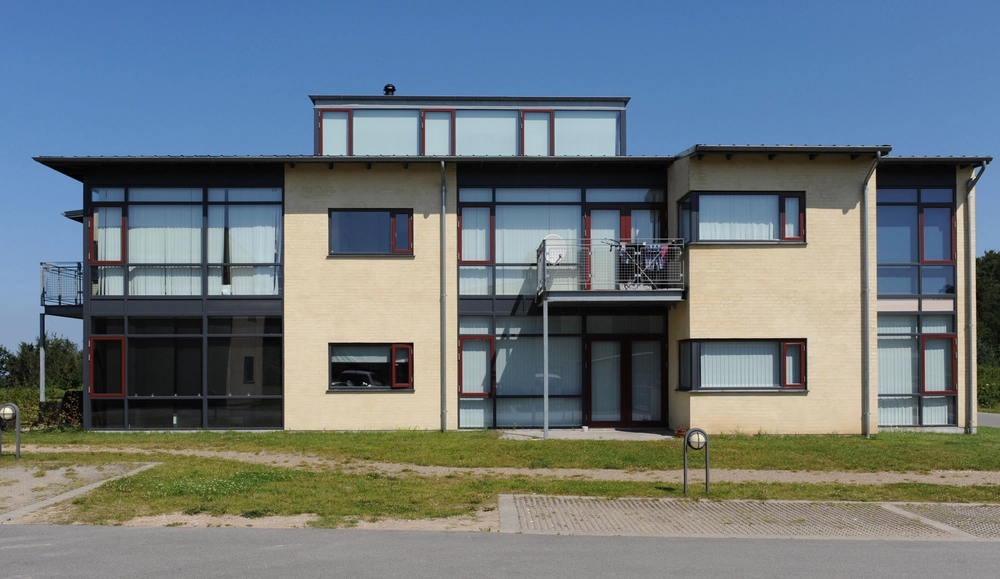 Krudttårnsbakken Facade mod syd