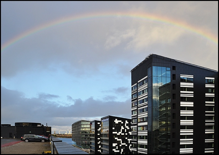 Havneholmen Towers Havneholmen skyline