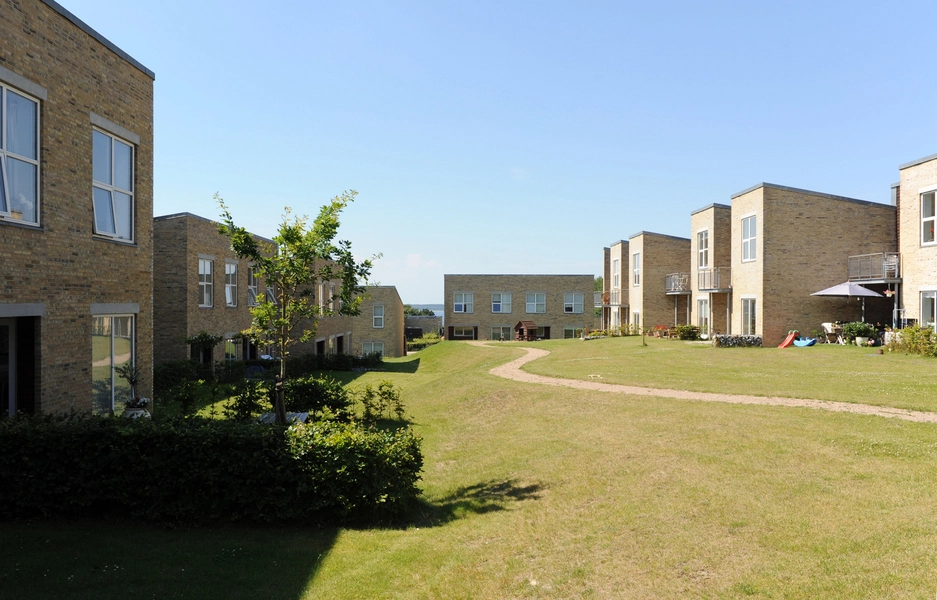 Bjørnebakken Rækkehuse mod vest