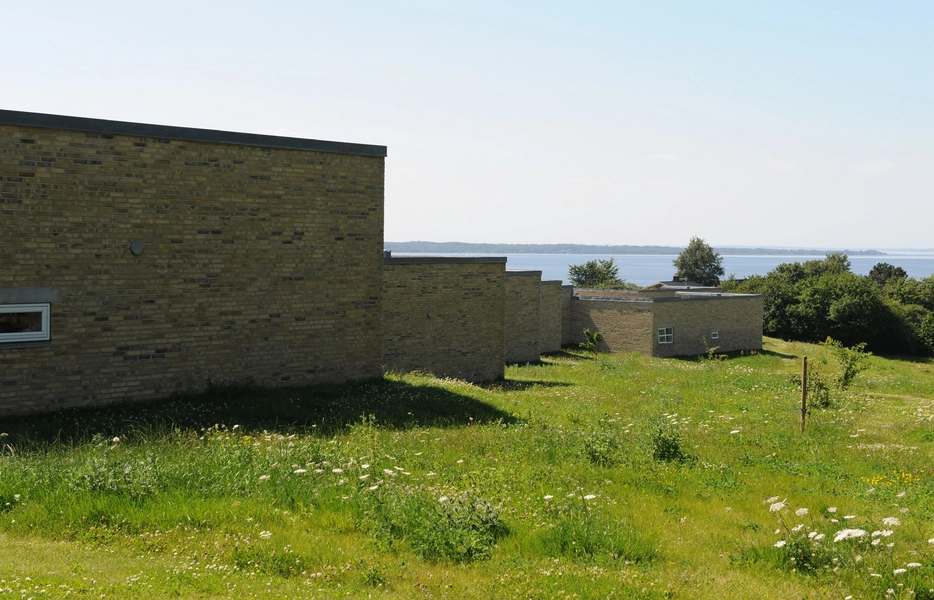 Bjørnebakken Gårdhavehuse mod nord