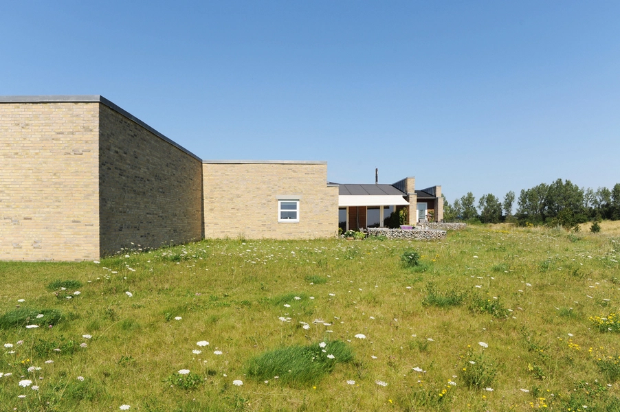 Bjørnebakken Gårdhavehuse sydside