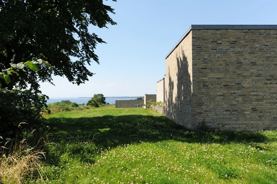 Bjørnebakken Gårdhavehuse sydside