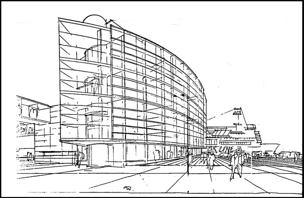 Color Line Færgeterminal Perspektiv