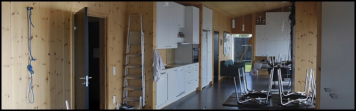 Maritimt klubhus Opholdsrum set fra indgang