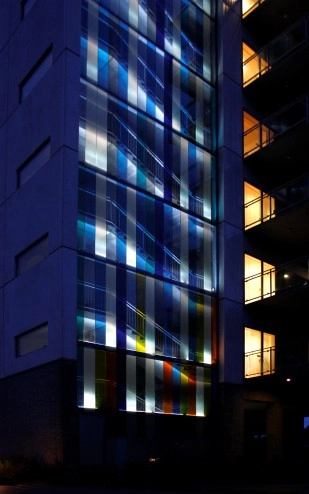 Ceres Huset Facadedetaljer aften