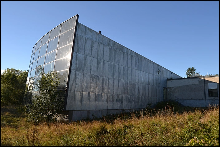 Bagsværd Svømmehal Hjørne set fra øst