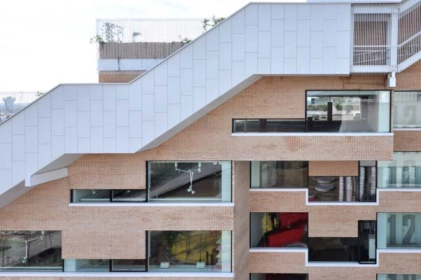 Ørestad Skole Nordfacade