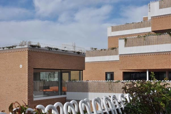 Ørestad Skole Anneks, terasser 5.sal