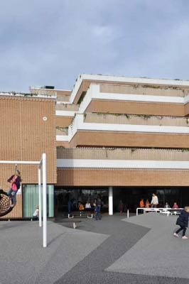 Ørestad Skole Anneks, terasser 5.sal