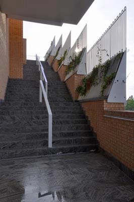 Ørestad Skole Trappe på sydfacade