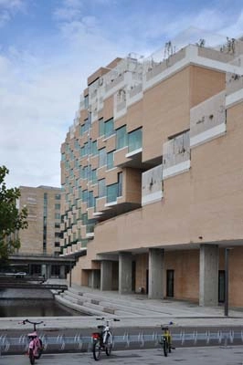 Ørestad Skole Sydfacade