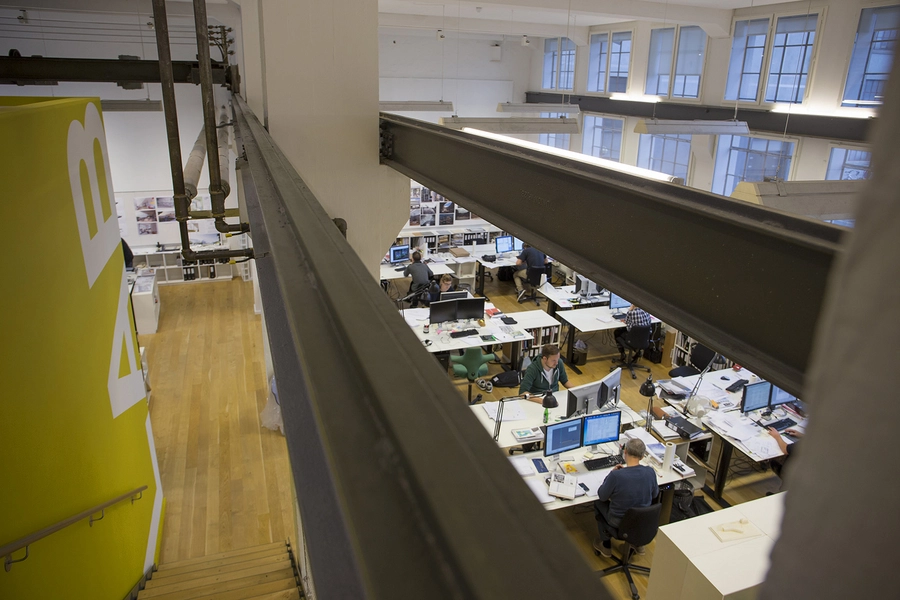 PLH Studio Blik fra 1. sal