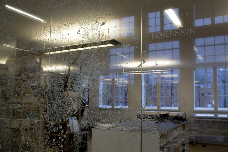 PLH Studio Detalje, glasdør