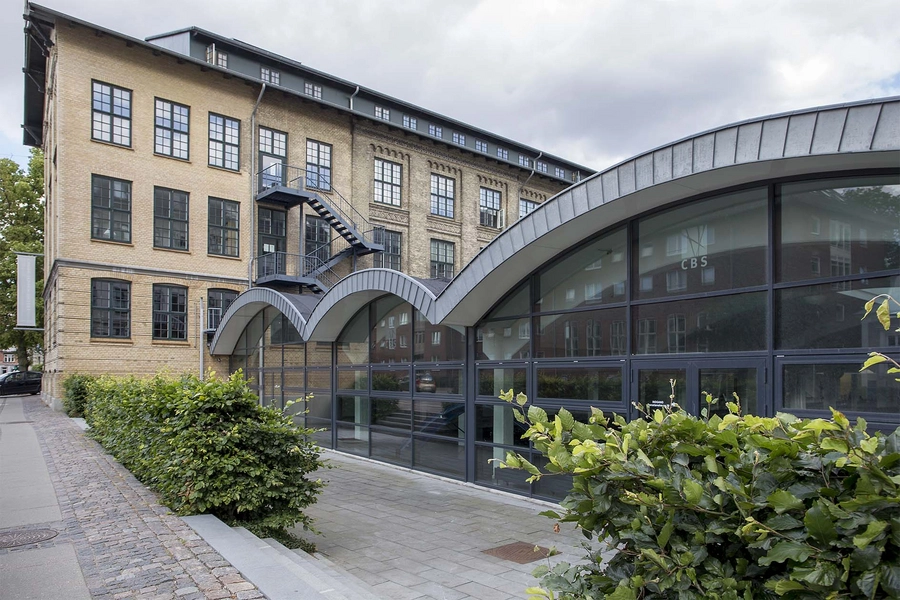 CBS Porcelænshaven CBS Porcelænshaven set fra Søndre Fasanvej