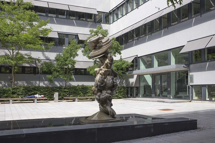 CBS Porcelænshaven Gårdrum, kig mod nord