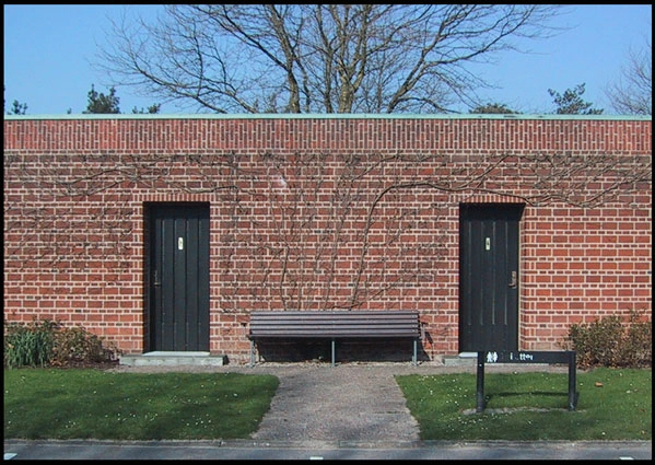 Glostrup Krematorium og Kapel Facadeudsnit