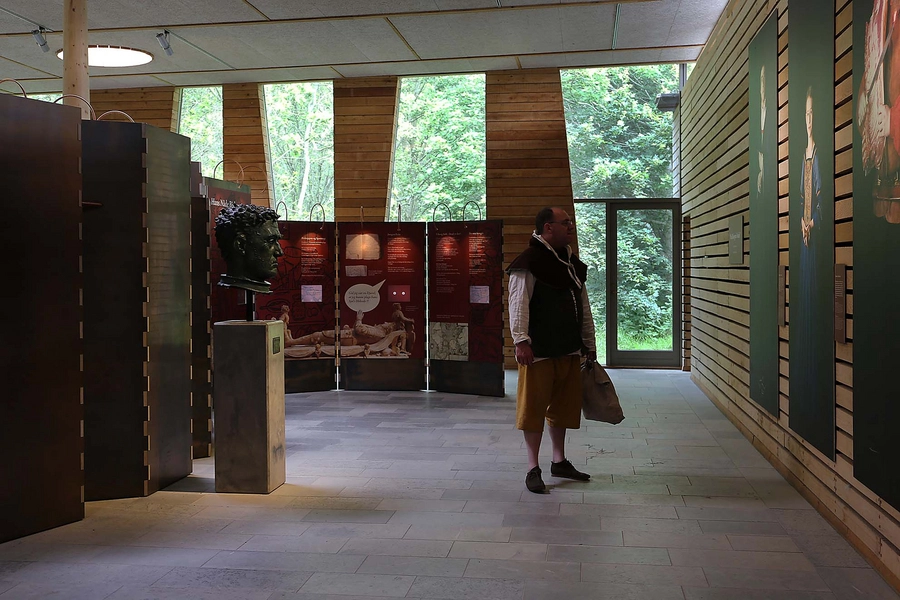 Besøgscenter Spøttrup Borg Udstillingsrum