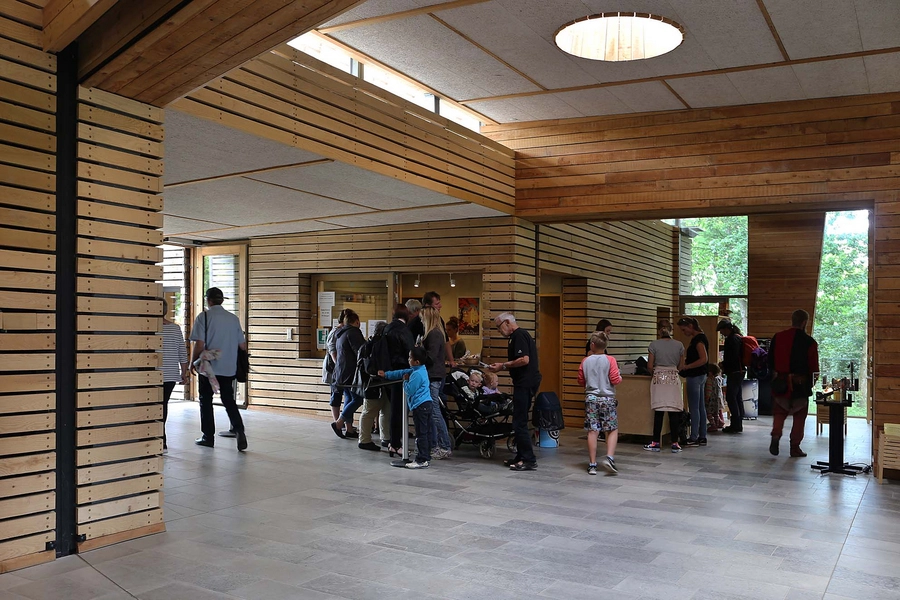 Besøgscenter Spøttrup Borg Foyer