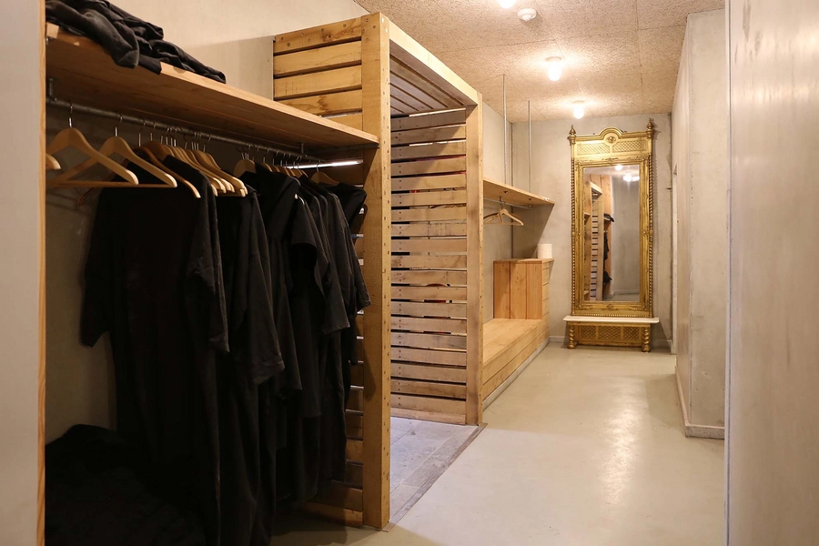 Besøgscenter Spøttrup Borg Garderobe og toiletter