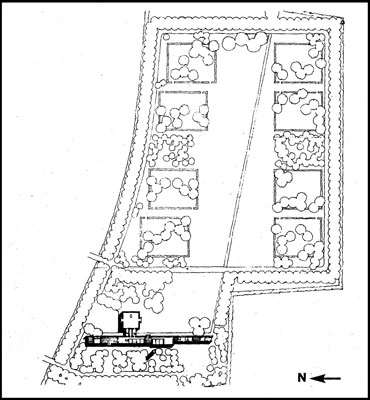 Glostrup Krematorium og Kapel Situationsplan
