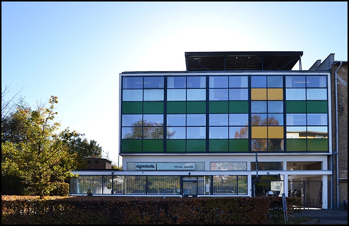 Virum Apotek Facade set fra nord