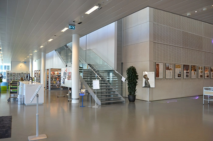 Det Humanistiske Fakultetsbibliotek Foyer
