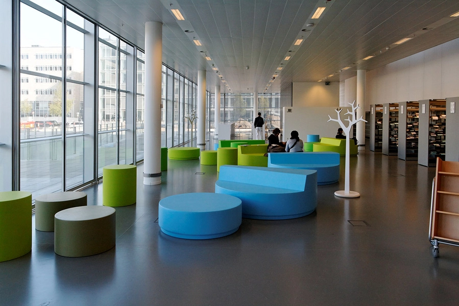 Det Humanistiske Fakultetsbibliotek Loungeområde