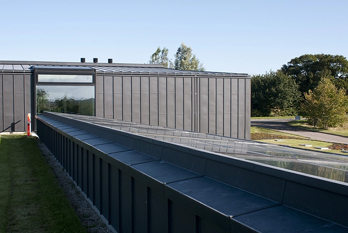 Østerbyværket Set fra pumpebygningens tag