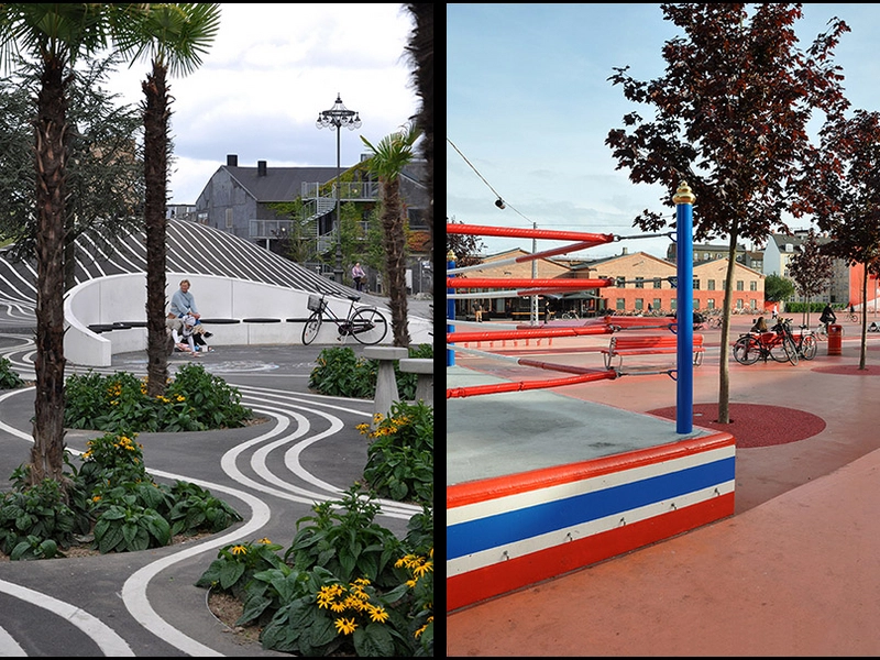 Superkilen Bakke og boksering