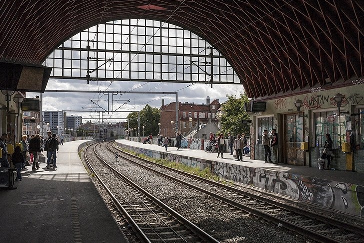 Nørrebro Station Blik mod syd