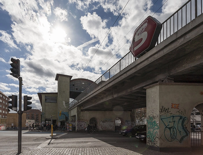 Nørrebro Station Stationen set fra nord