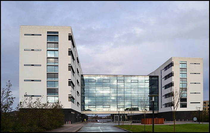 KMD Domicil, Ålborg Set fra adgangsvej