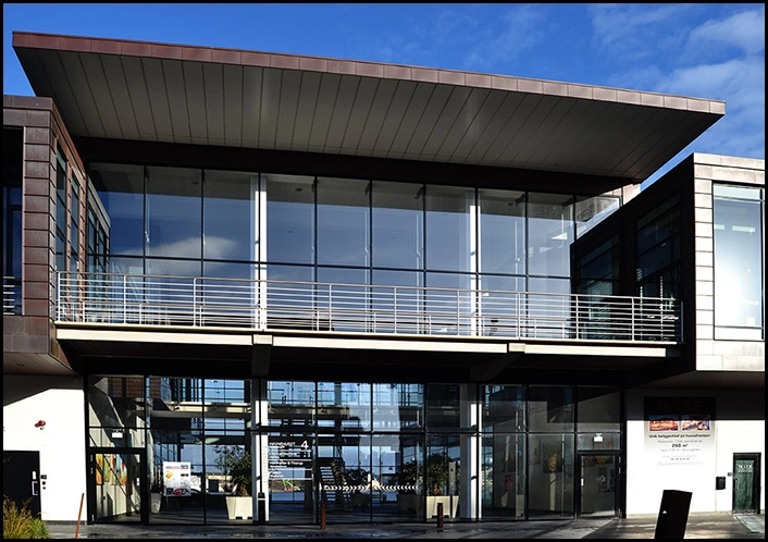 Havnehuset, Jomfru Ane Parken Indgang