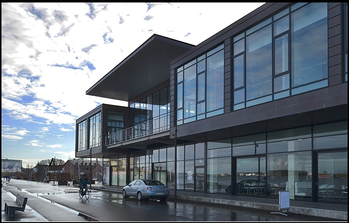 Havnehuset, Jomfru Ane Parken Hovedindgang