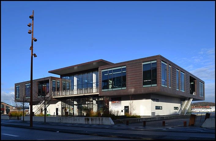 Havnehuset, Jomfru Ane Parken Set fra syd
