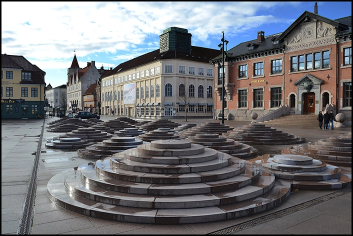 Havnehuset, Jomfru Ane Parken Springvand
