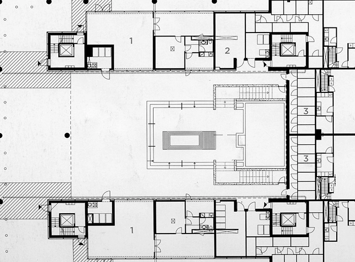 Zinkhuset Plan stueetage