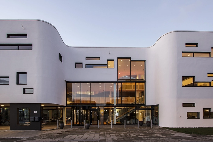 KMD domicil Indgangsparti