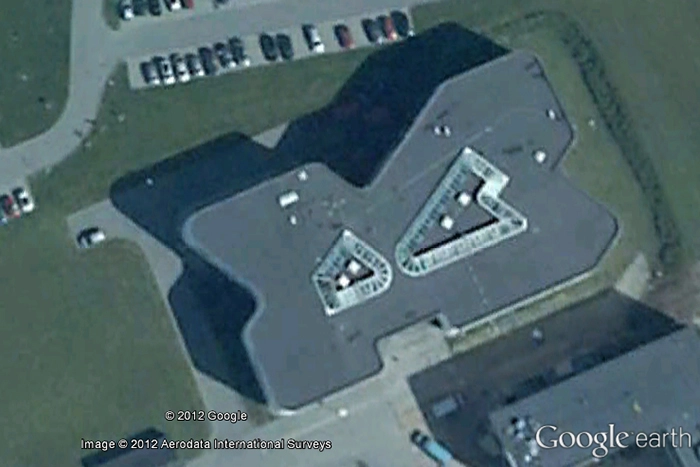 KMD domicil Luftfoto google