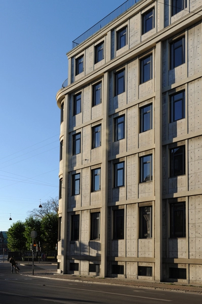 Overformynderiet Set fra nordvest. Hjørnet Bremerholm/ Holmens Kanal.