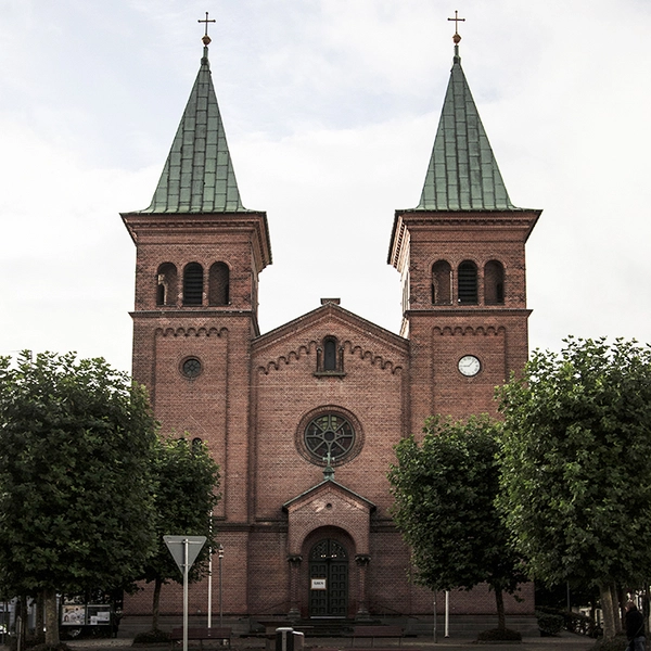 Sankt Pauls Kirke (Aarhus) Front