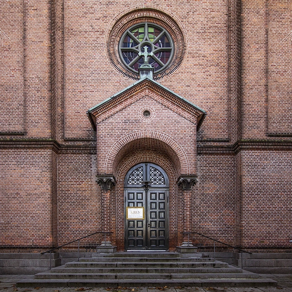 Sankt Pauls Kirke (Aarhus) Indgangsportal