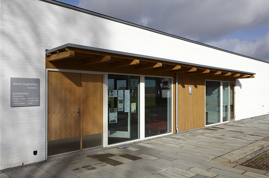 Seest Sognehus Indgang