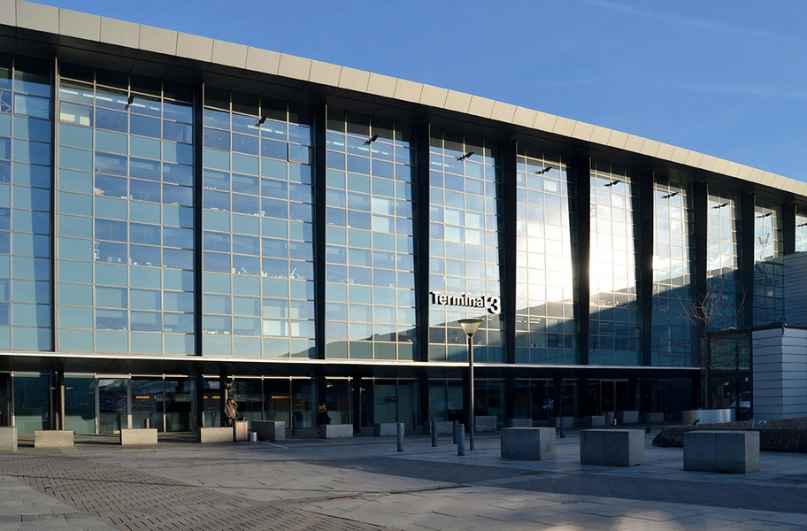 Terminal 3, Københavns Lufthavn Front